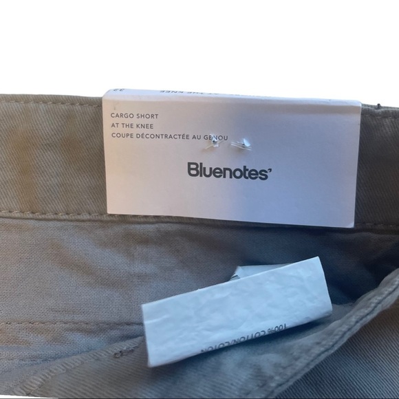 Bluenotes Grey Cotton Cargo Shorts Pockets Classic Men's Size 32 NWT 884 - Picture 6 of 16